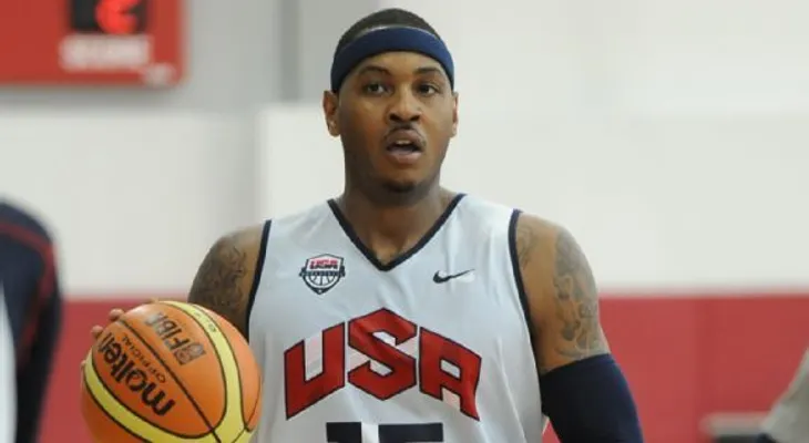 Carmelo asistirá a campamento  de Team USA