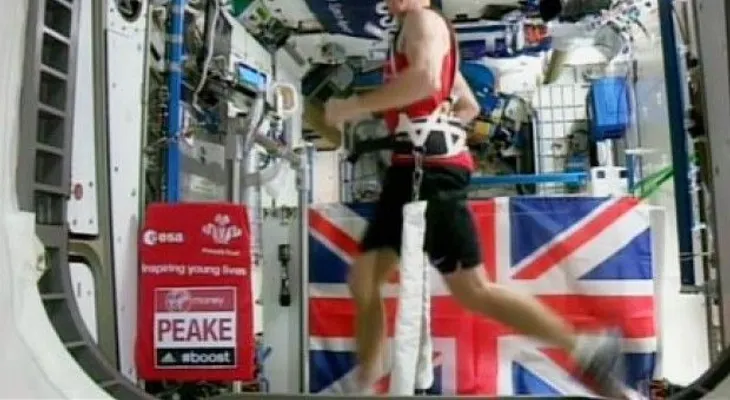 Astronauta completa Maratón de Londres en el espacio