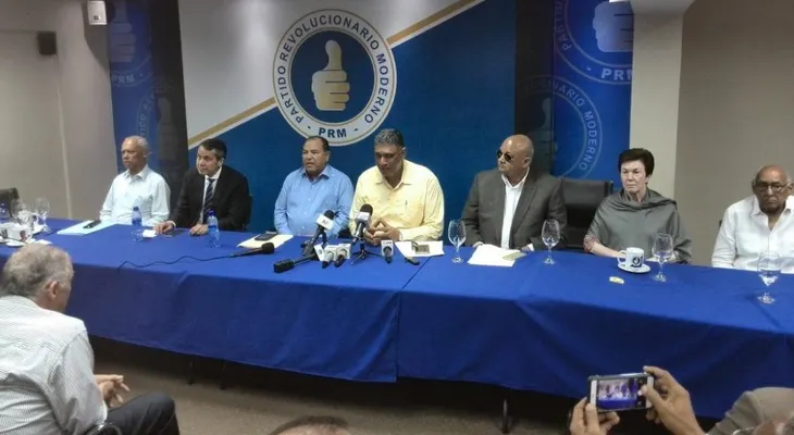 El PRM rechaza imposición medidas de coerción contra sus dirigentes