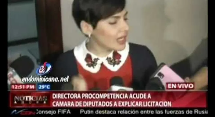 Yolanda Martínez firmó carta invitando a las empresas a licitación 