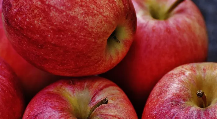 La manzana aporta vitaminas B1 y B6, que evitan el agotamiento mental y refuerzan la memoria