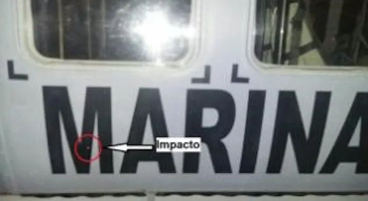 Atacan un helicóptero de la Marina en la tierra del "Chapo" Guzmán