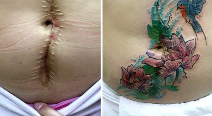 Cree que se trata de un tatuaje común. Pero lo que se esconde no lo desearía ni a un enemigo?