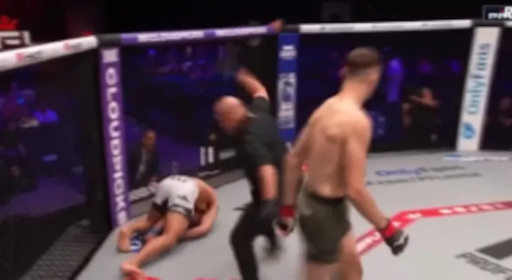 Eoin Sheridan noquea a James Vake con brutal rodillazo en la PFL Tampa