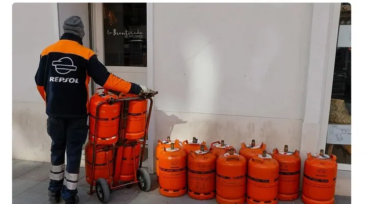 Bombona de butano baja 5 % y costará 16,27 ?