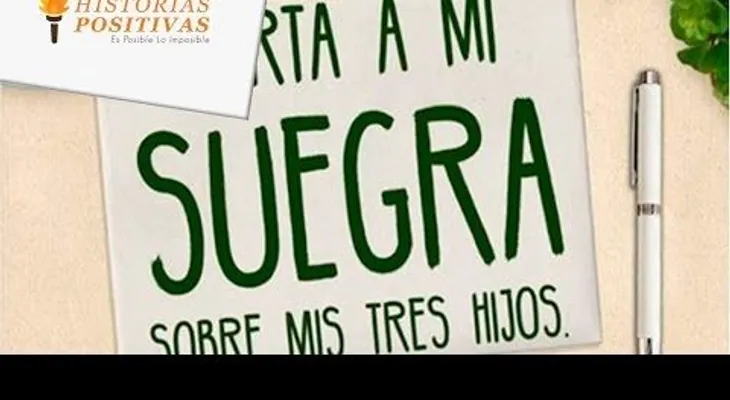 Una mujer escribe carta a su suegra, que malcriaba sus hijos: ¡Wow es impresionante!