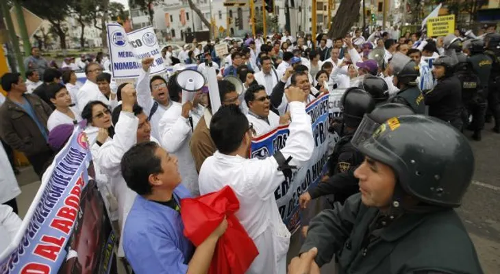 Se cumple paro médico en hospitales de la región Este 