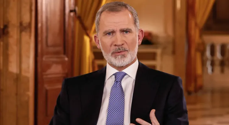 El rey de España apoya derecho de Ucrania a la integridad territorial