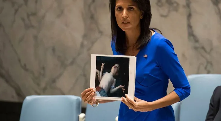 Haley: Sacar a Assad de Siria, una de las prioridades de EE.UU.