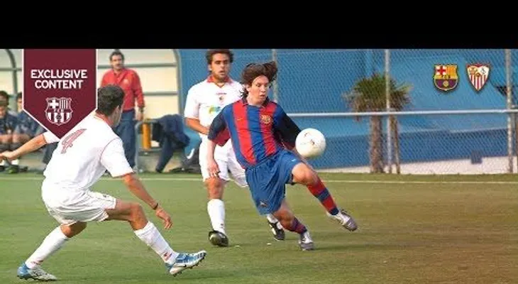 Video inédito: Así jugaba Lionel Messi a los 16 años