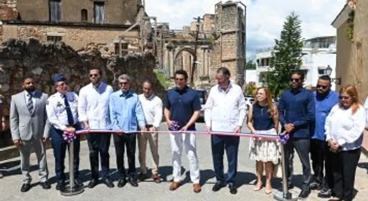 David Collado culmina rehabilitación de calles Colón y Hostos en la Ciudad Colonial con inversión de RD$61.5 millones