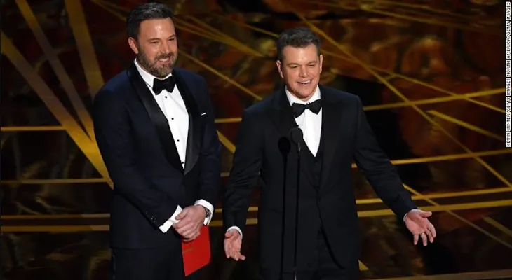 Los más graciosos ataques de Jimmy Kimmel a Matt Damon en los Oscar