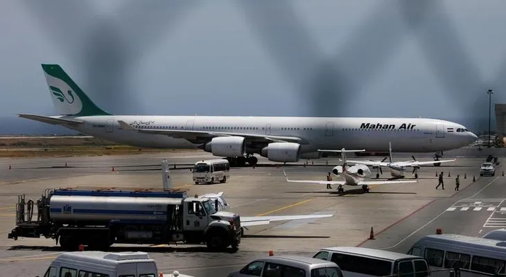 Un extraño avión iraní aterrizó en el norte de Venezuela