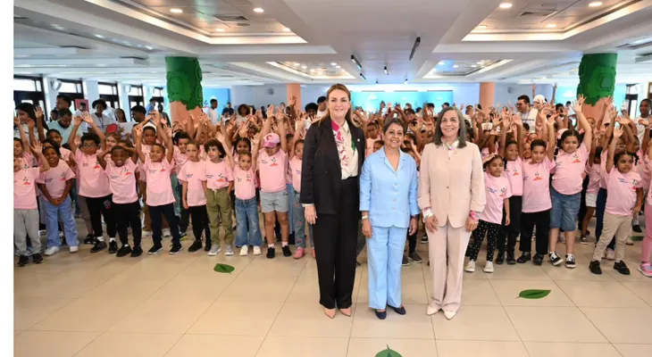 Voluntariado Banreservas reúne más de 1,300 niños en campamento "Sembrando Valores"