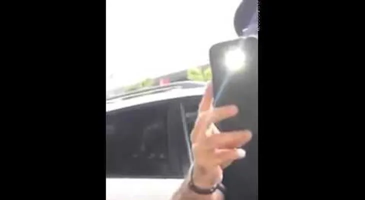 Video: Sobrino de Monchy Fadul agrede agentes de la AMET