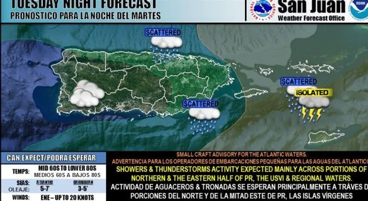 Declaran el estado de emergencia en Puerto Rico a causa de las fuertes lluvias