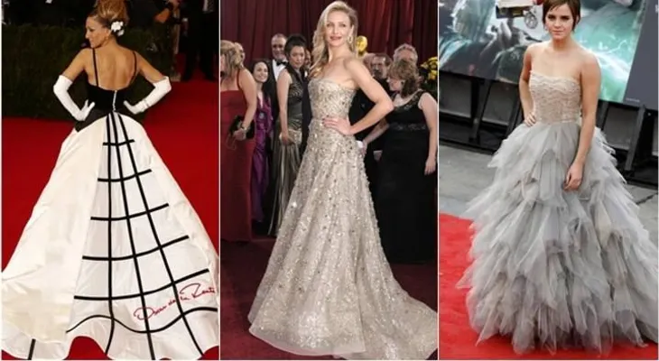 10 mejores vestidos de Oscar de la Renta