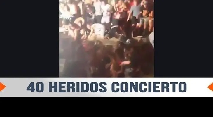 40 heridos tras el desplome de una barandilla concierto Snoop Dogg
