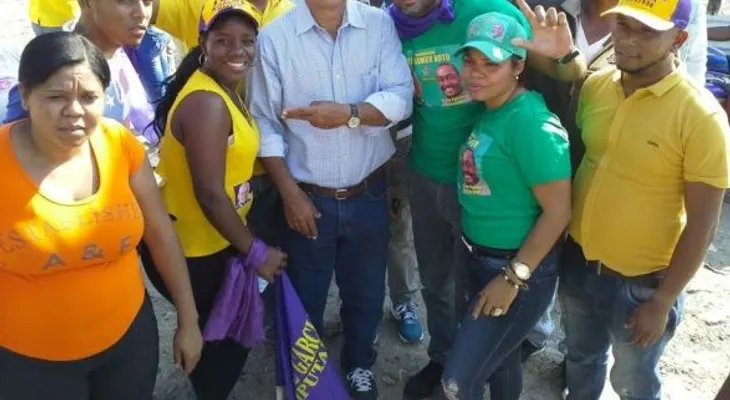 José García participa en recorrido por el municipio SDN