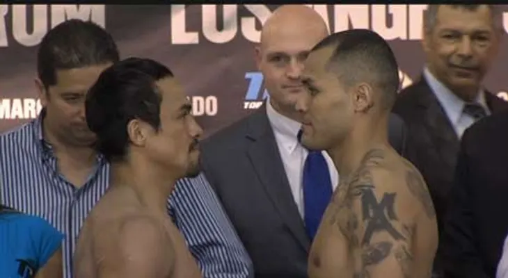 Márquez le da una paliza a Mike Alvarado
