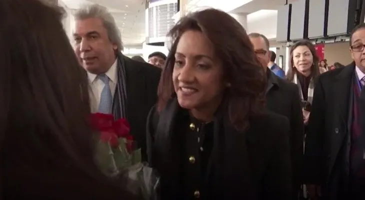 Primera Dama llega a New York para honrar a la virgen de la Altagracia