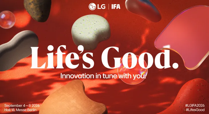 "Innovación en sintonía contigo", una invitación a IFA 2026 que LG Electronics hace al mundo