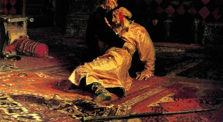Hombre borracho ataca y daña gravemente una de las pinturas más famosas de Rusia