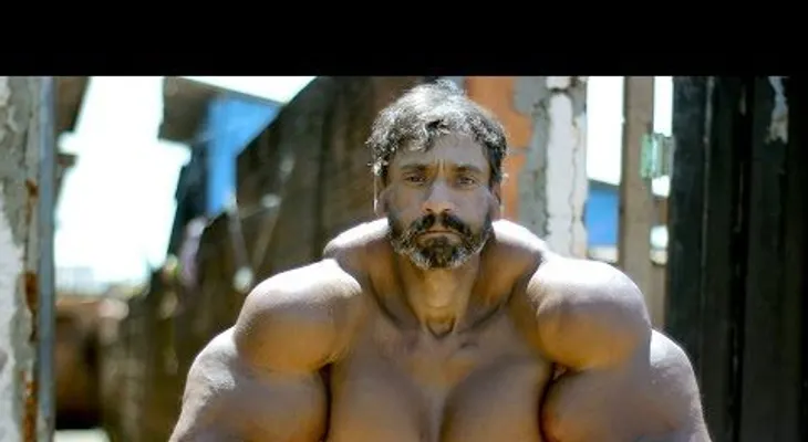 Un hombre que intenta ser Hulk con falsos músculos podría morir 