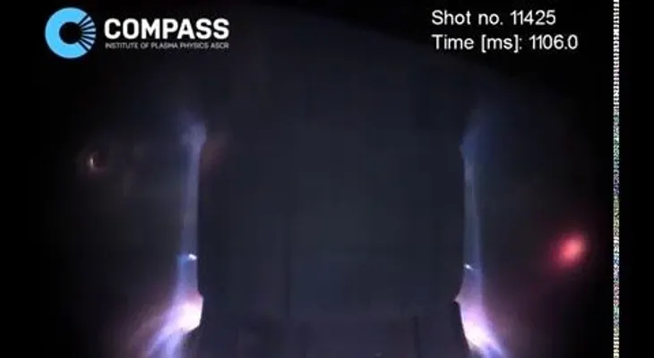 Se viralizan increíbles imágenes desde el interior de un reactor de fusión