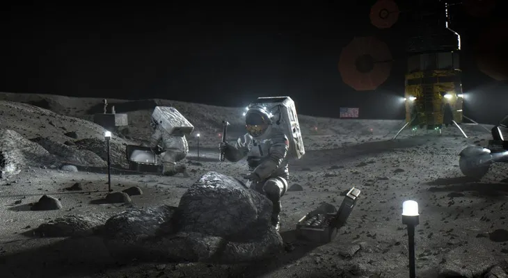 La orina de los astronautas puede servir para construir en la Luna