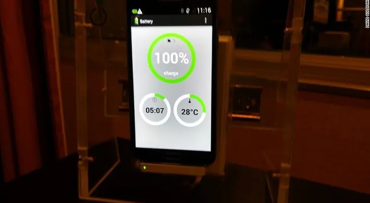 Cómo cargar la batería de tu teléfono en menos de un minuto