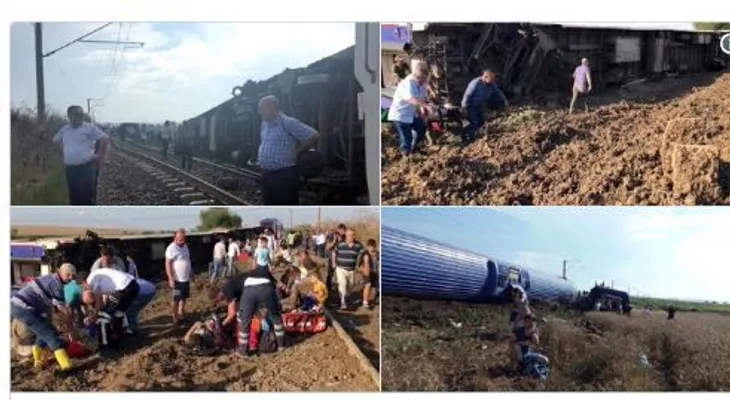 Al menos 10 muertos, tras descarrilarse un tren en el noroeste de Turquía 