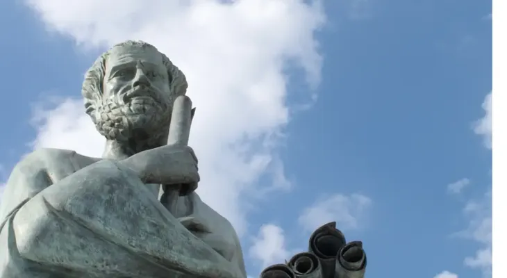 Aristóteles resaltó la sabiduría en tiempos buenos y difíciles