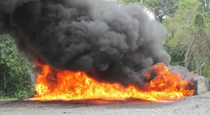 Un informe del INACIF establece que en el primer trimestre del año han sido incineradas cerca de tres toneladas y media de distintos tipos de sustancias narcóticas.