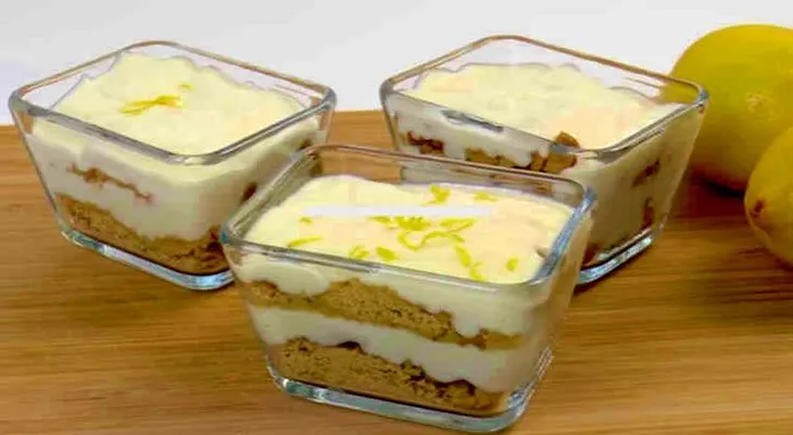 Cómo hacer un delicioso postre de Limón con Galletas en menos de 10 minutos.