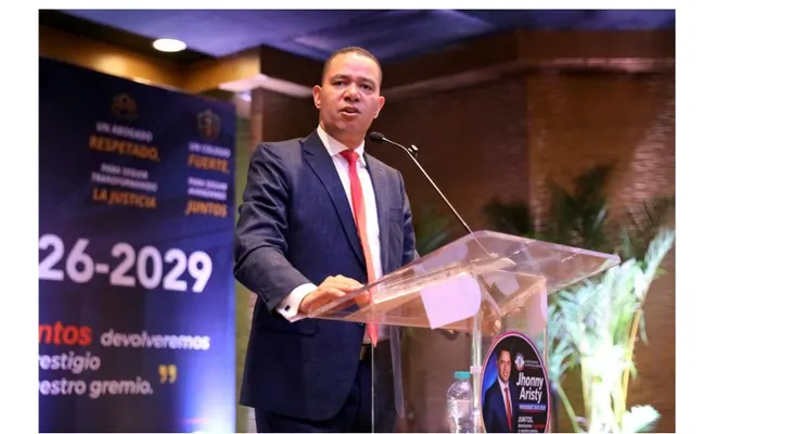 Jhonny Aristy aspira a presidir el Colegio de Abogados