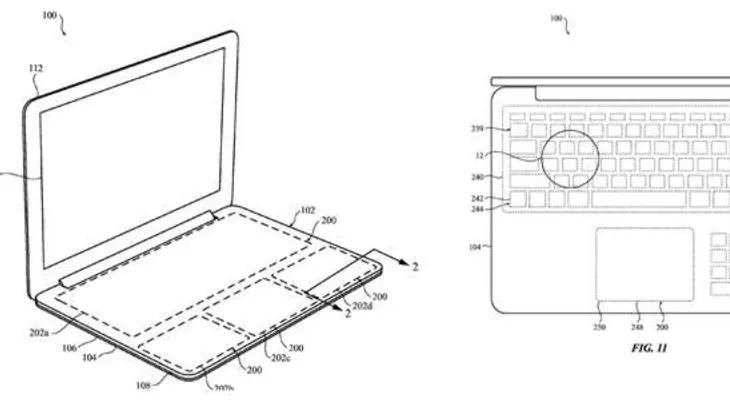 Apple patenta un ordenador sin teclas