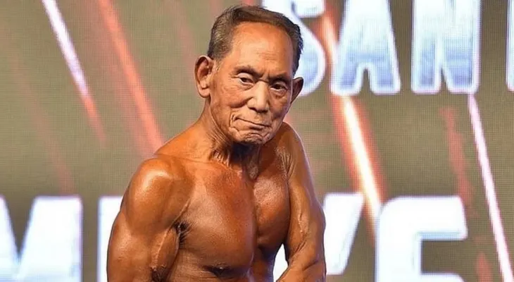 Toshisuke Kanazawa, a los 90 años, gana su 17º título y sigue haciendo historia en el fisicoculturismo