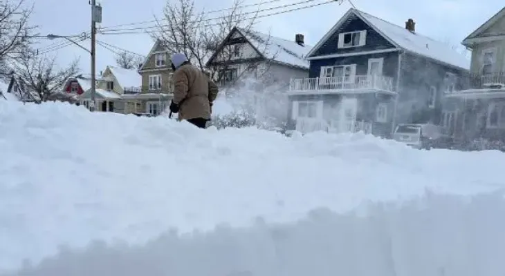 Nueva York en alerta de nevada, que se extendería a Nueva Inglaterra, Ohio, Pensilvania y Maryland