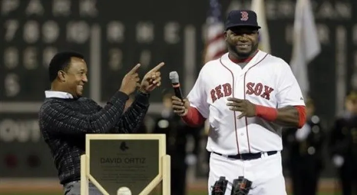 Medias Rojas rinden homenaje a David Ortiz