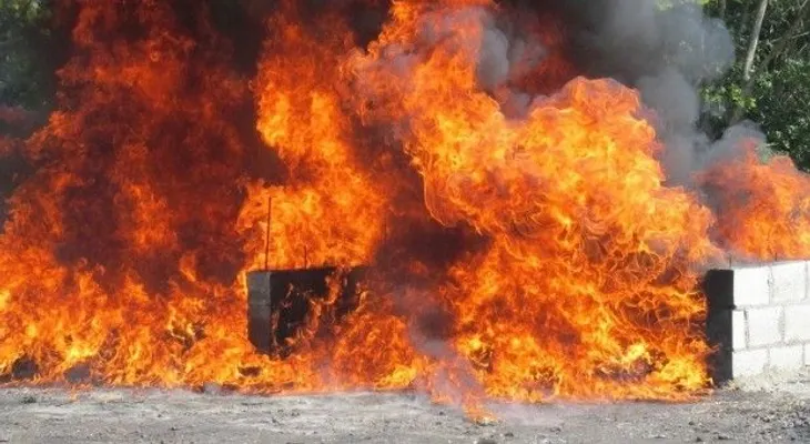 Procuraduría incinera cerca de mil kilos de drogas