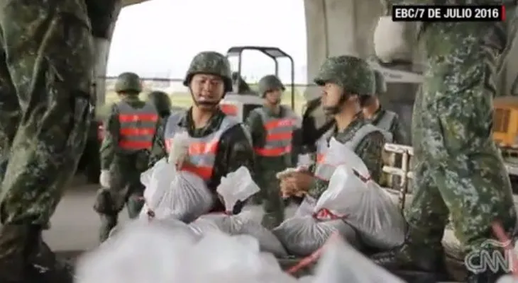 Tifón Nepartak deja al menos dos muertos y 66 heridos en Taiwán