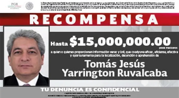 Detenido en Italia el exgobernador mexicano Tomás Yarrington