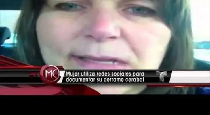 Mujer publica su propio derrame cerebral en las redes (VIDEO)