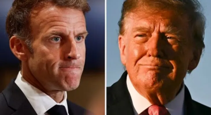 Macron niega injerencia extranjera en las protestas, pero denuncia manipulación de dirigentes foráneos como Trump