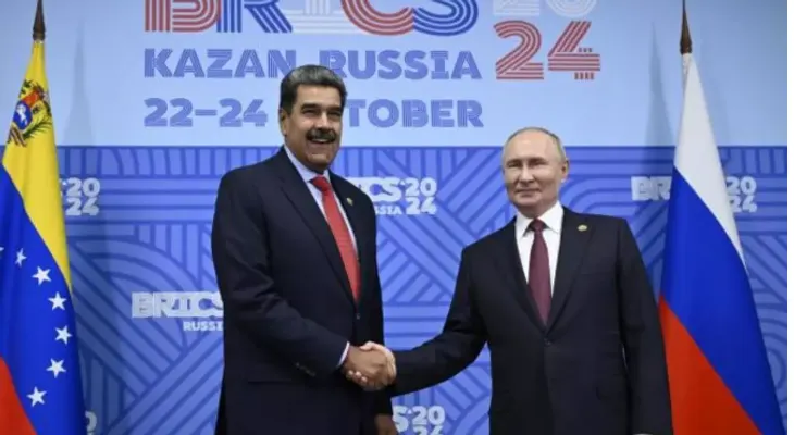 Putin recibe a Maduro y califica a Venezuela como "socio fiable"