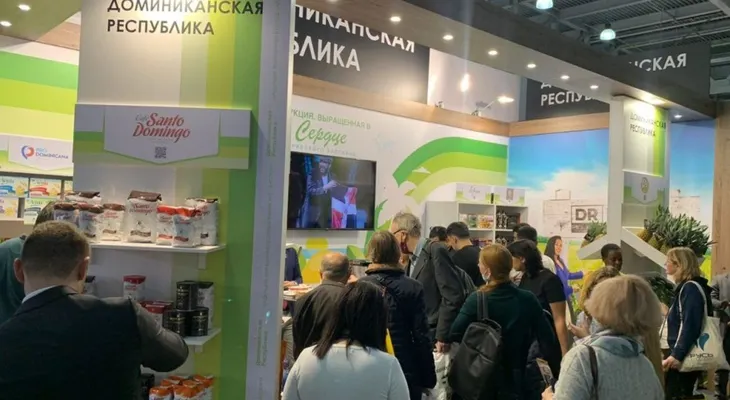 RD participa en Feria Mundial Alimentaria Moscú 2021; gran interés en productos dominicanos