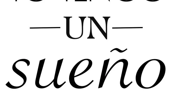 Yo tengo un sueño