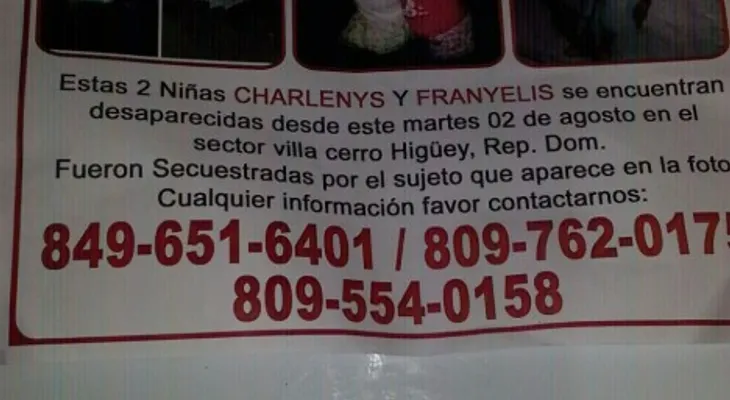 Familiares del "amigo" que raptó dos niñas, ni siquiera saben su nombre 