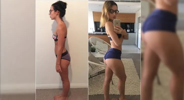 Una joven añade 1.000 calorías a su dieta y este fue el resultado inesperado